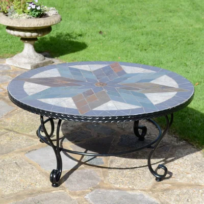 Dunelm Memphis 91cm Coffee Table Green