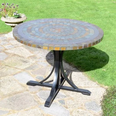 Dunelm Byron Manor Miami Round Dining Table