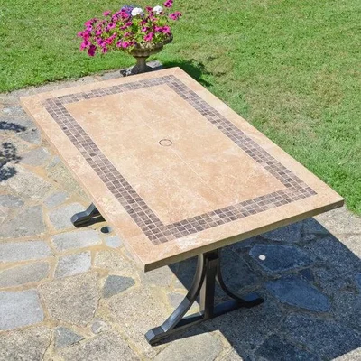 Dunelm Byron Manor Chicago Rectangular Dining Table