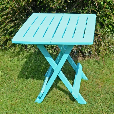 Dunelm Trabella Bari Side Table Blue