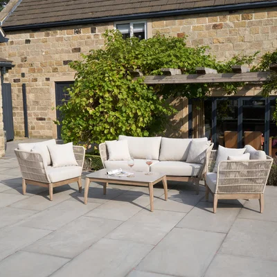 Dunelm Pacific Lifestyle Moeven Outdoor Seating Set