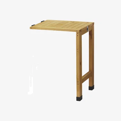 Dunelm VegTrug Wall Hugger Side Table Natural
