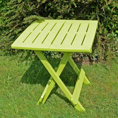 Dunelm Trabella Bari Side Table Lime (Green)