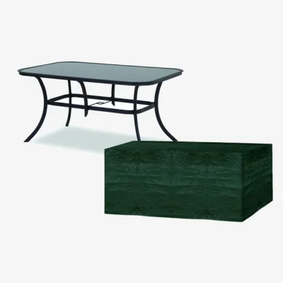 Dunelm 6 Seater Rectangular Garden Table Super Tough Cover
