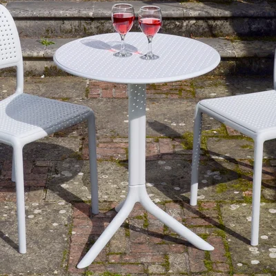 Dunelm White Garden Table