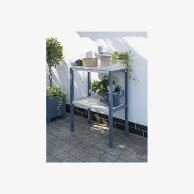 Furniture123 Galaxy Garden Potting Table in Grey and Blue