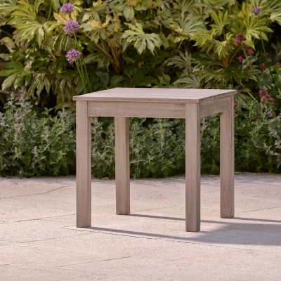 Gardenesque Repton Classic Wooden | Side Table Grey