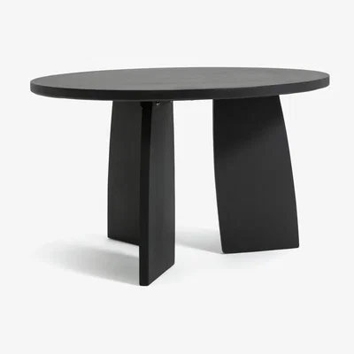 Habitat Habitat Magnus Circular 4 Seater Garden Table - Black