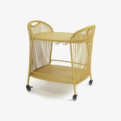 Habitat Habitat Nordic Spring Trolley - Yellow