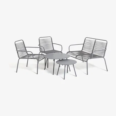 Habitat Habitat Ipanema 4 Seater Sofa Set - Grey