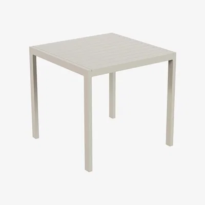 Heal's Case Eos Outdoor Square Dining Table Pebble Grey