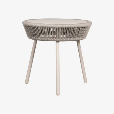 Heal's Vincent Sheppard Loop Outdoor Side table in Dune White