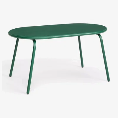 John Lewis John Lewis Oval Metal Garden Coffee Table, 90cm, Seconds