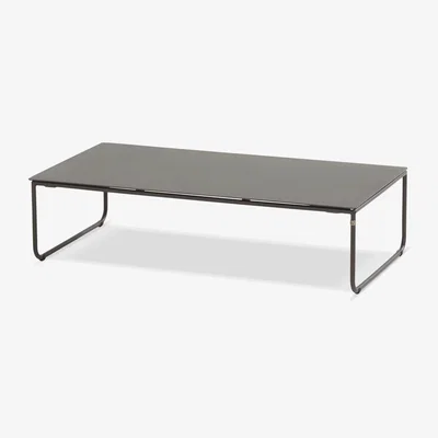 John Lewis 4 Seasons Outdoor Dali Rectangular Garden Coffee Table, 110cm, Anthracite