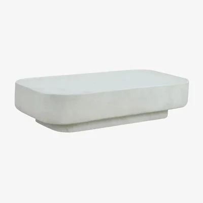 John Lewis KETTLER Algiers Oblong Garden Coffee Table, White