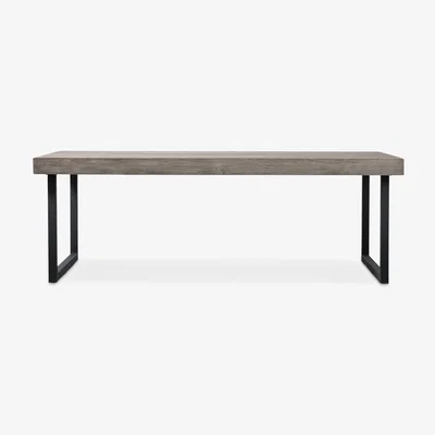 John Lewis Frame 8-Seater Rectangular Garden Dining Table, 221cm, Natural