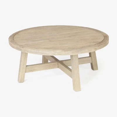 John Lewis KETTLER Cora Round Garden Coffee Table, FSC-Certified (Acacia Wood), Natural