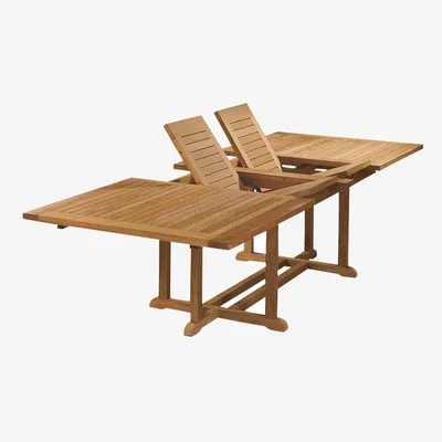 John Lewis Barlow Tyrie Arundel Extending Wooden Garden Dining Table, 286cm, Teak