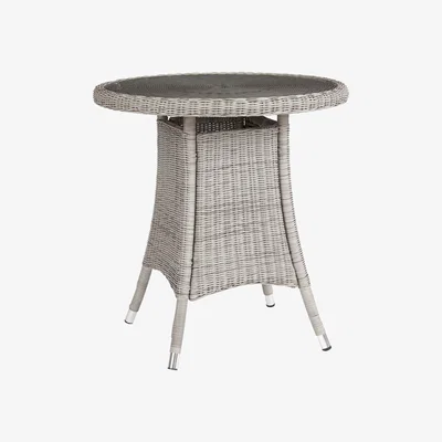 John Lewis John Lewis & Partners Dante Glass Top Garden Bistro Table