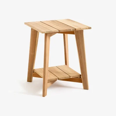 La Redoute Réphir Acacia Garden Side Table