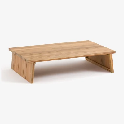 La Redoute Brut Acacia Garden Coffee Table
