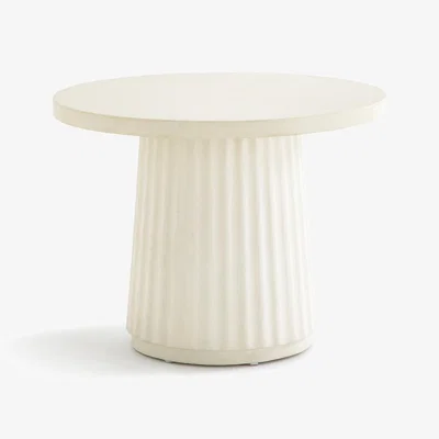 La Redoute Cannelli Cement Side Table