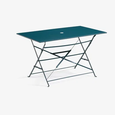 La Redoute Ozevan Rectangular Metal Folding Table