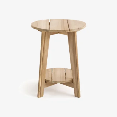 La Redoute Réphir Acacia Garden Side Table