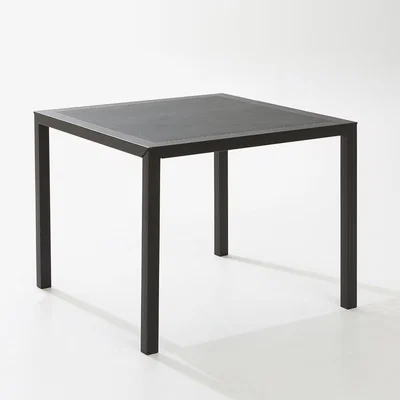 La Redoute Choe Square Garden Table in Perforated Metal
