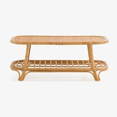 La Redoute Elisa Rattan Garden Coffee Table