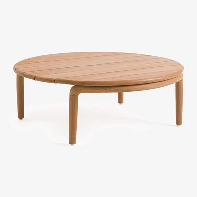 La Redoute Irati Round Teak Coffee Table