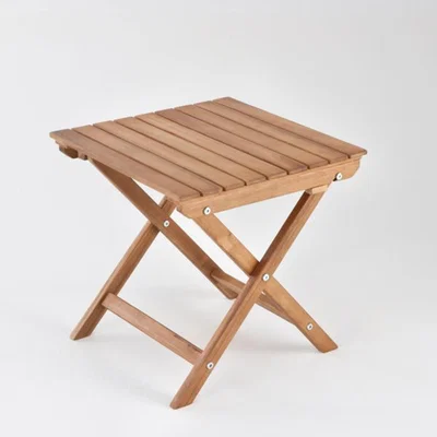 La Redoute Zeda Acacia Folding Low Table