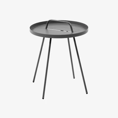 La Redoute Metal Rio Garden Table in Grey