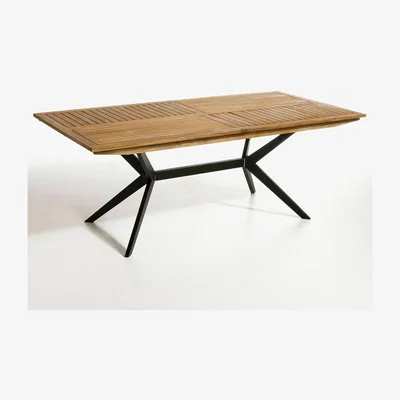 La Redoute Jakta Rectangular Acacia Garden Table