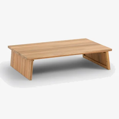 La Redoute Brut Acacia Garden Coffee Table