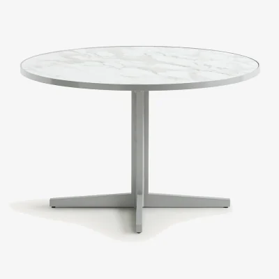 La Redoute Calizi Round Aluminium Garden Table