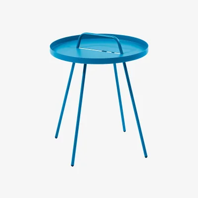 La Redoute Metal Rio Garden Table in Blue