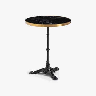 La Redoute Redville Cast Iron and Marble Garden Table