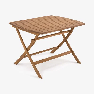 La Redoute Palera Folding Acacia Garden Table