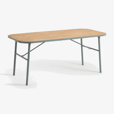 La Redoute Hanso Folding Garden Table in Acacia