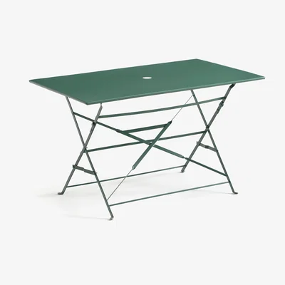 La Redoute Ozevan Rectangular Metal Folding Table
