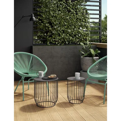 Marks & Spencer M&S Loft Lois Garden Nest of Tables - Natural, Natural