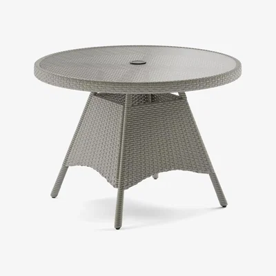 Marks & Spencer M&S Marlow 4 Seater Round Garden Table & Chairs - Grey, Grey