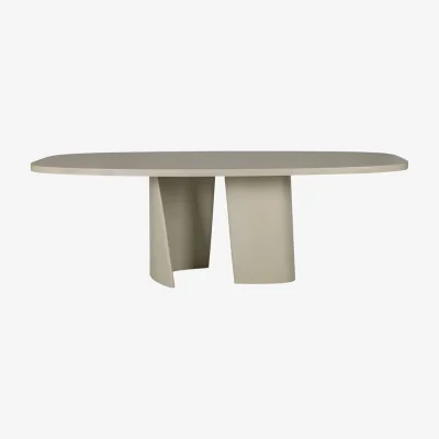 Made in Design Canyon Outdoor Oval table stone grey / 230 x 115 cm - Concrete - Ethnicraft