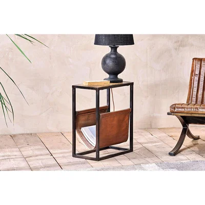 Nkuku Nkuku Alera Side Table | Furniture | Brown | 56 x 46 x 25 cm