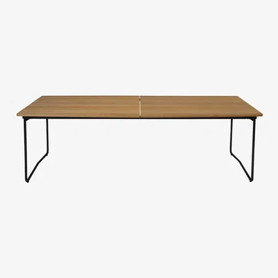 Nordic Nest Grythyttan Stålmöbler Table B31 dining table 230 cm Oiled oak-black