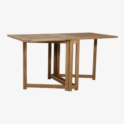 Nordic Nest Brafab Turin drop-leaf table 70x74 cm Natural