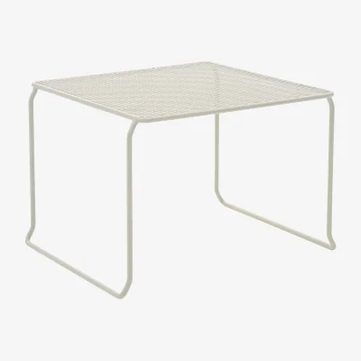 Nordic Nest Brafab Haru side table Pearl white 54x54 cm