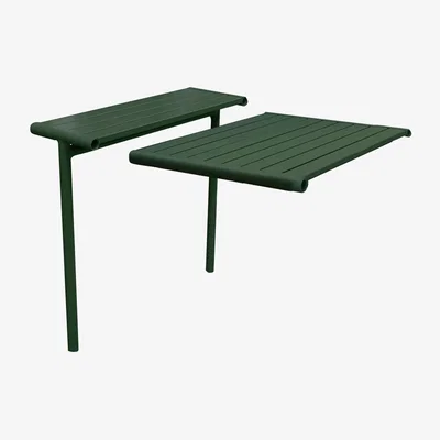 Nordic Nest Cane-line Bliss extension leaf and legs 81x130 cm Dark green