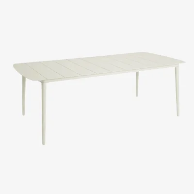 Nordic Nest 1898 Marsala dining table Off white 208x100 cm